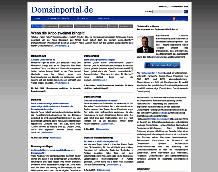 Domainportal.de thumbnail
