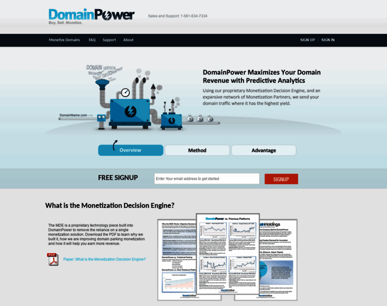 Domainpower.com thumbnail