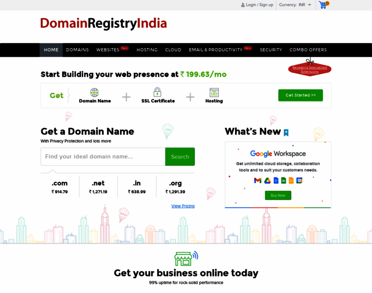 Domainregistryindia.com thumbnail