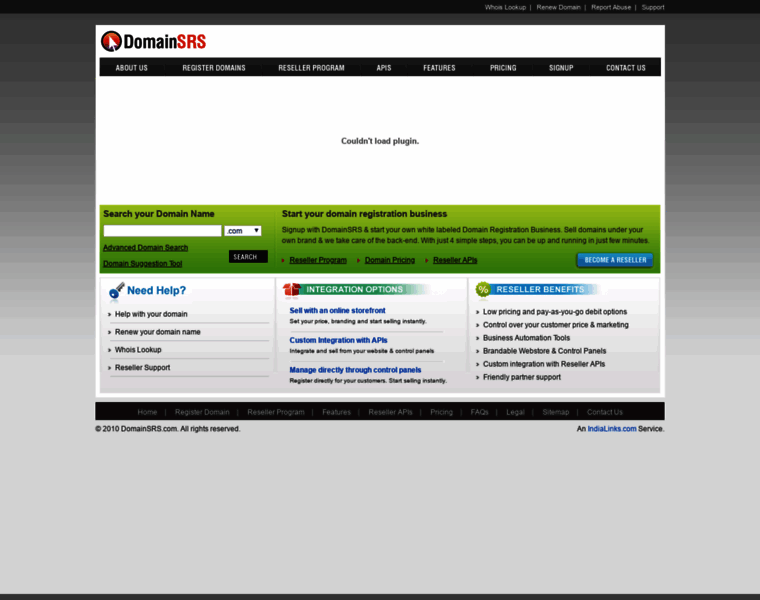 Domainsrs.com thumbnail
