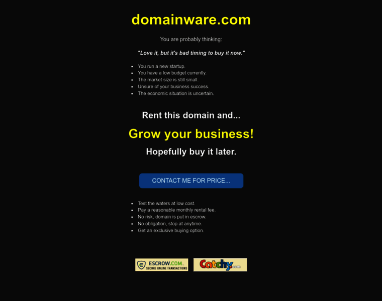 Domainware.com thumbnail