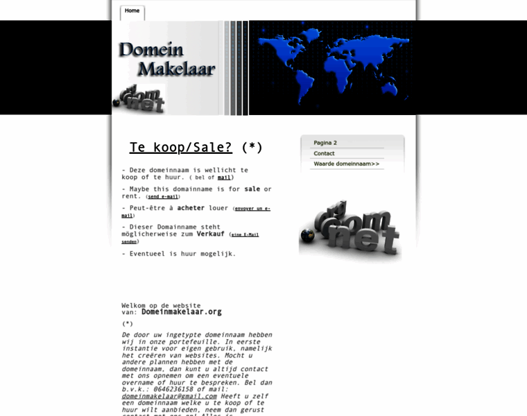 Domeinmakelaar.org thumbnail