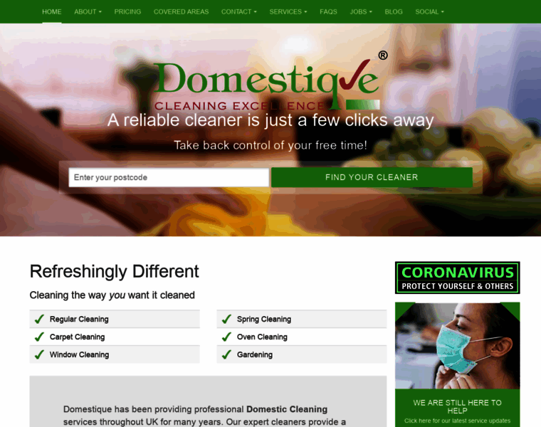 Domestique.co.uk thumbnail