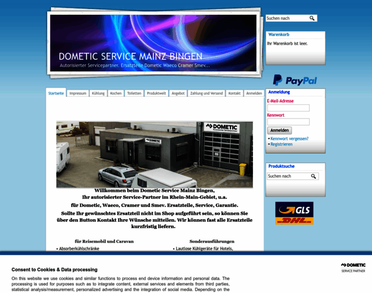 Dometic-service-shop.de thumbnail