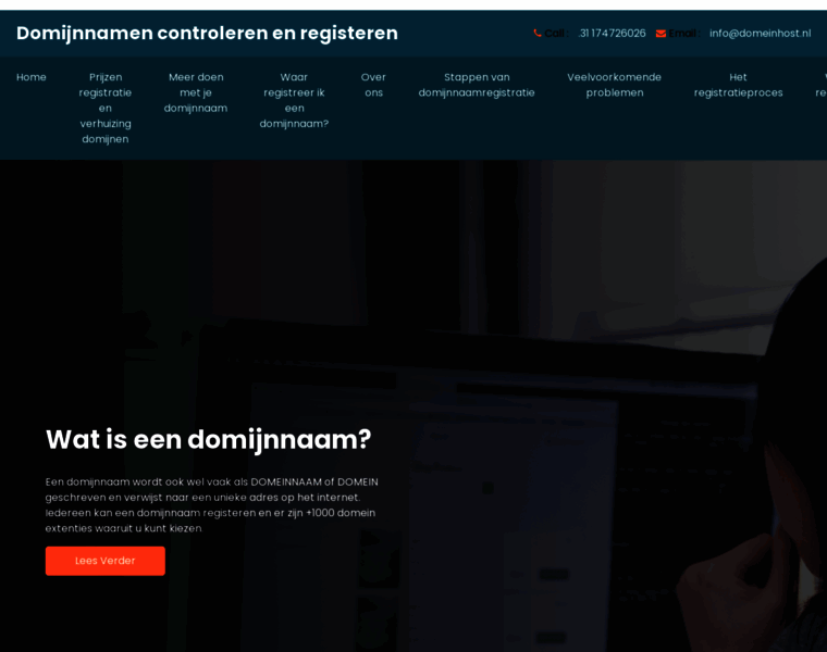 Domijnnaamregistratie.nl thumbnail