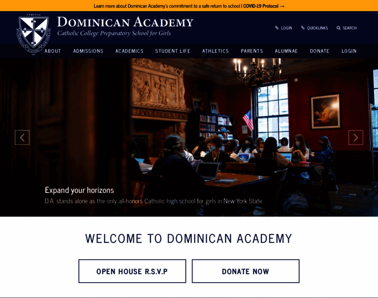 Dominicanacademy.org thumbnail