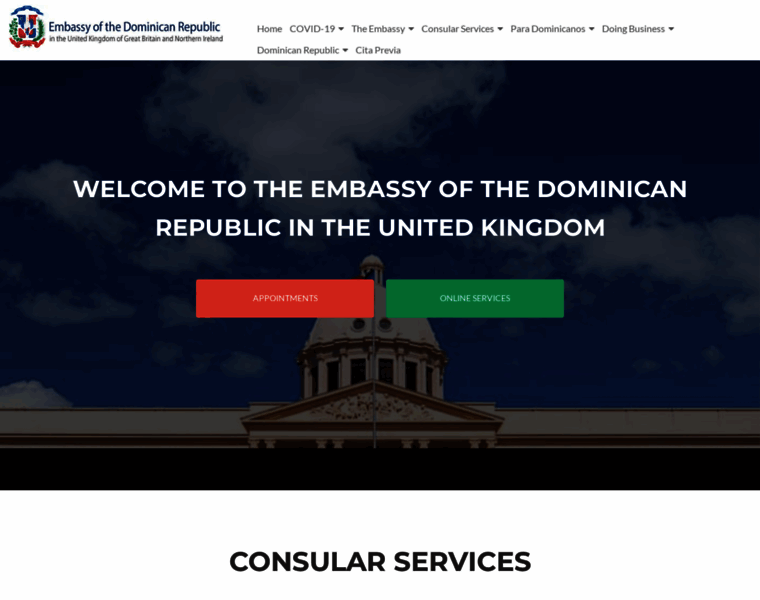Dominicanembassy.org.uk thumbnail