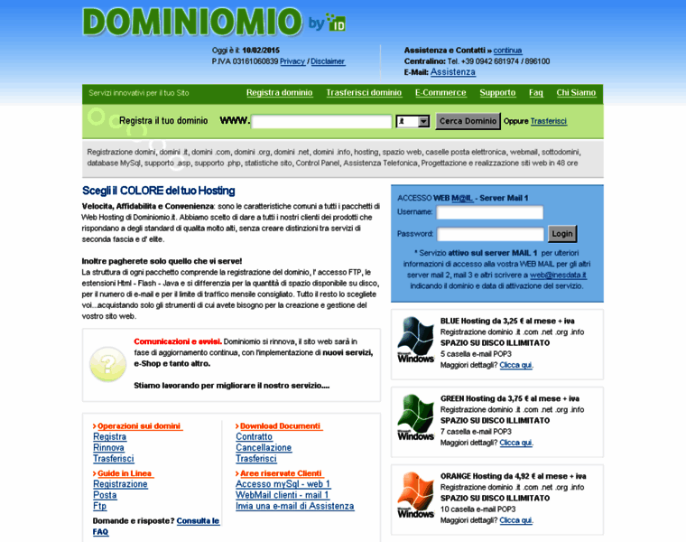 Dominiomio.it thumbnail