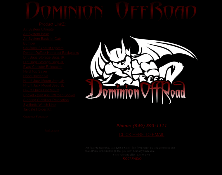 Dominionoffroad.com thumbnail