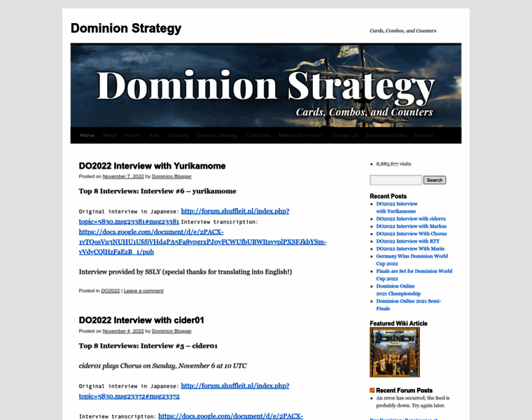 Dominionstrategy.com thumbnail
