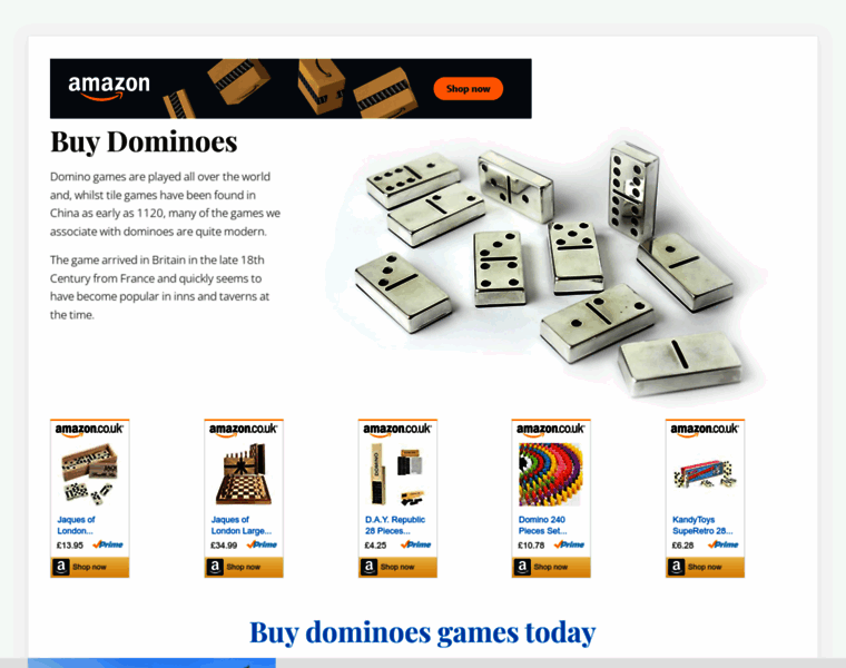 Dominoes.co.uk thumbnail