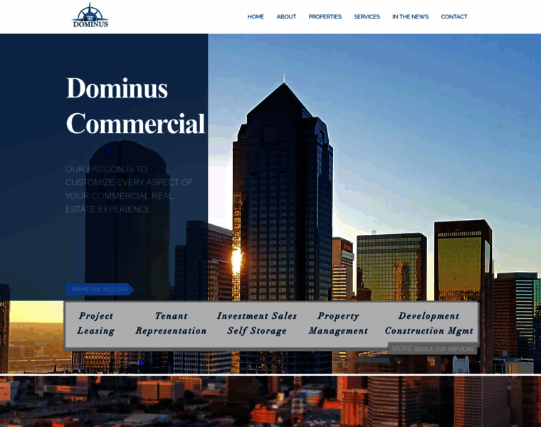 Dominuscommercial.com thumbnail