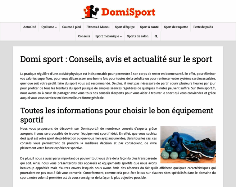Domisport.fr thumbnail