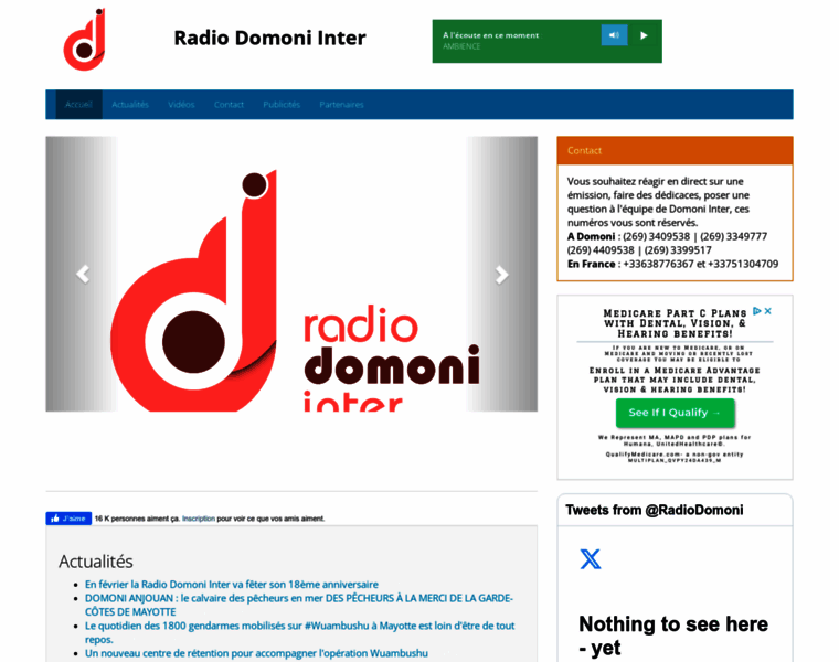 Domoni-inter.org thumbnail