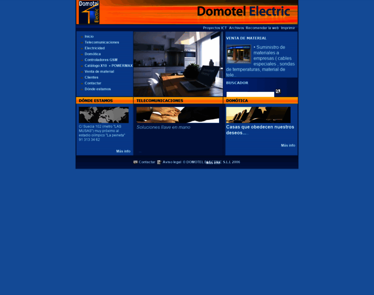 Domotelelectric.com thumbnail