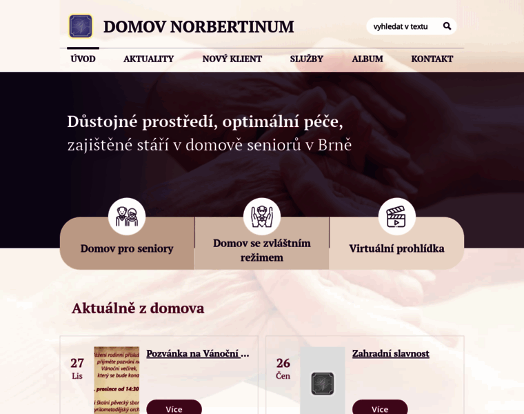 Domovnorbertinum.cz thumbnail