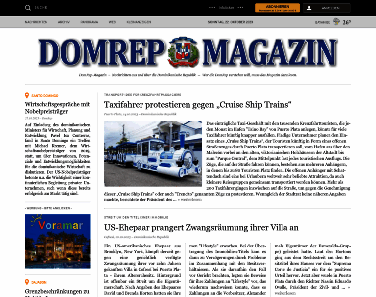Domrep-magazin.de thumbnail