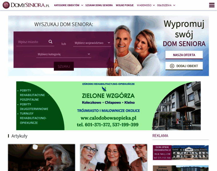 Domyseniora.pl thumbnail Domyseniora.pl thumbnail