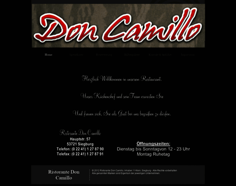 Don-camillo-pizzeria.de thumbnail