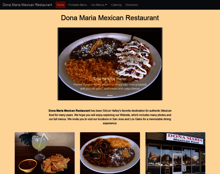 Dona-maria-restaurant.com thumbnail