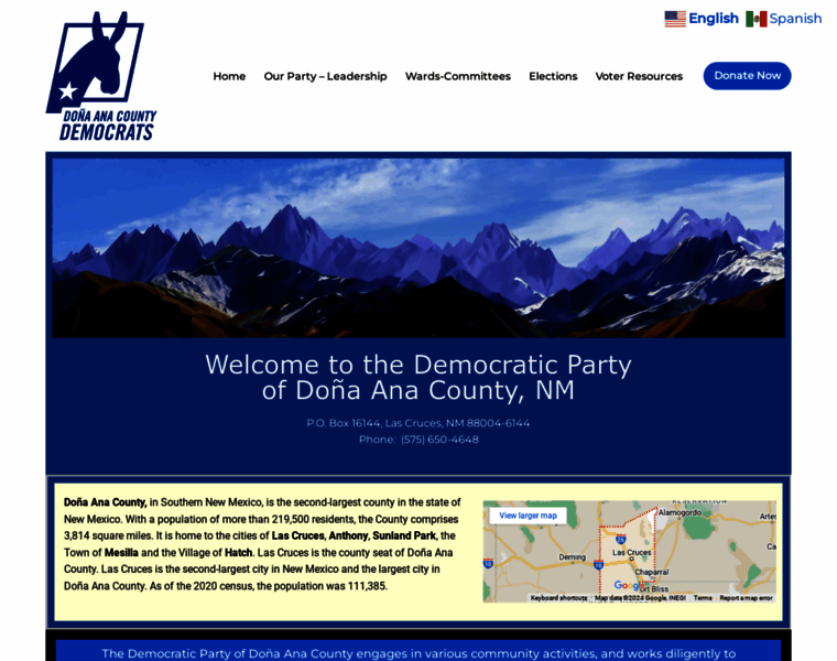 Donaanademocrats.com thumbnail
