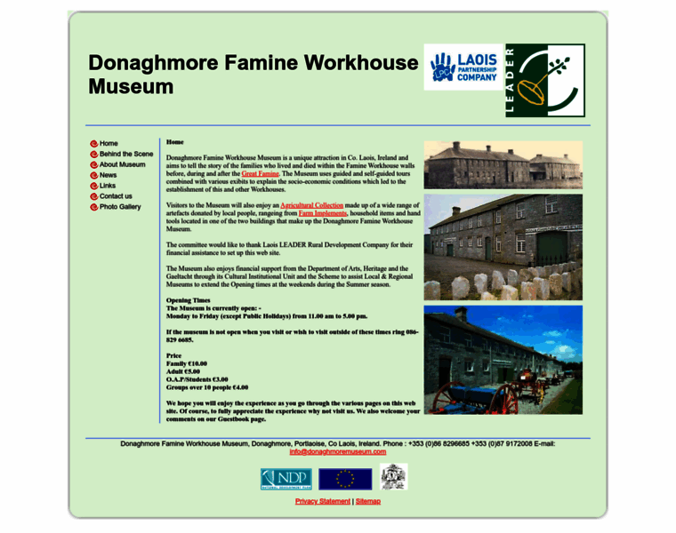 Donaghmoremuseum.ie thumbnail