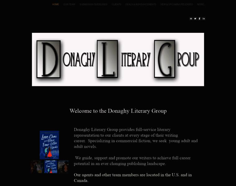 Donaghyliterary.com thumbnail