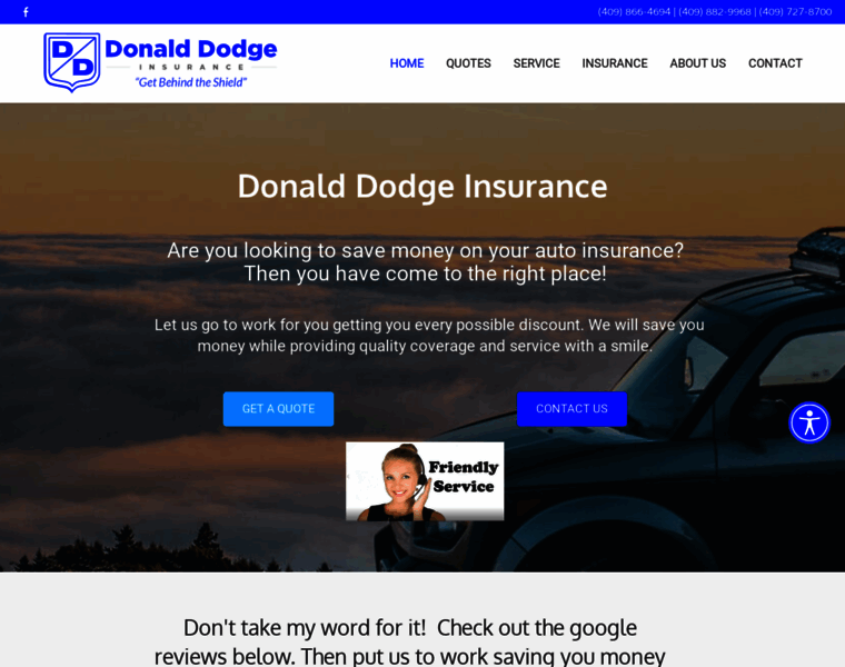 Donalddodgeinsurance.com thumbnail