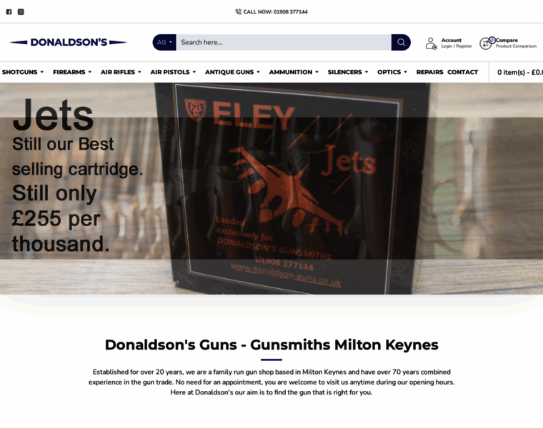 Donaldson-guns.co.uk thumbnail