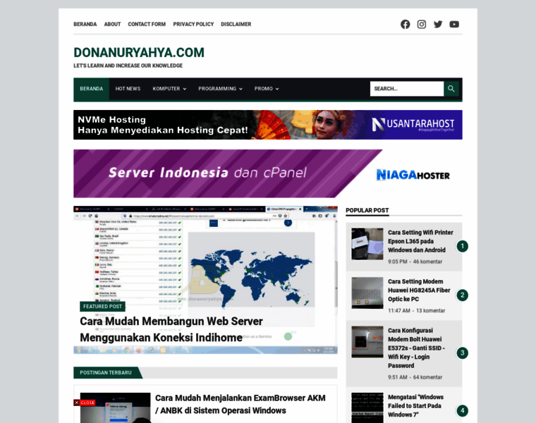 Donanuryahya.com thumbnail