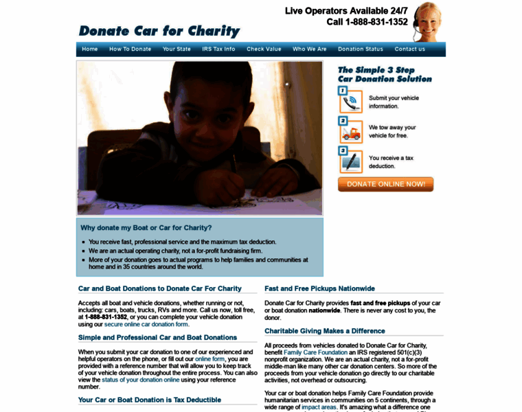 Donate-car-for-charity.com thumbnail