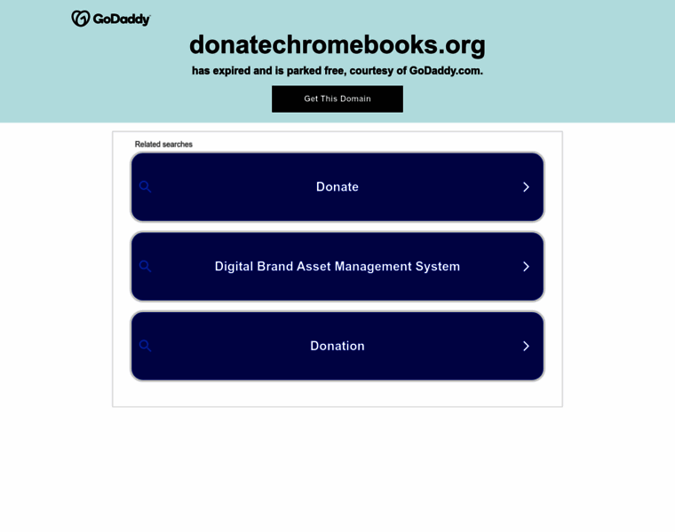 Donatechromebooks.org thumbnail