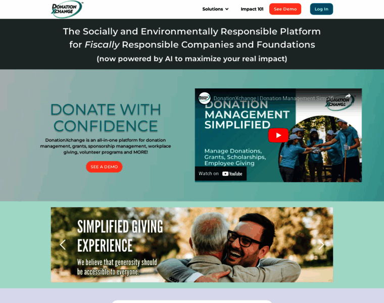 Donationx.org thumbnail