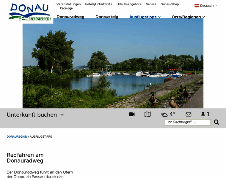 Donauradweg.at thumbnail