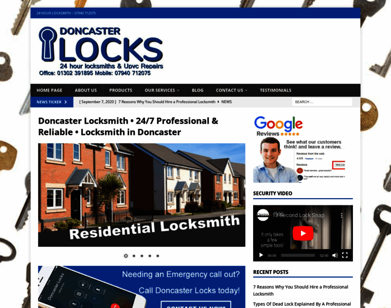 Doncasterlocks.co.uk thumbnail