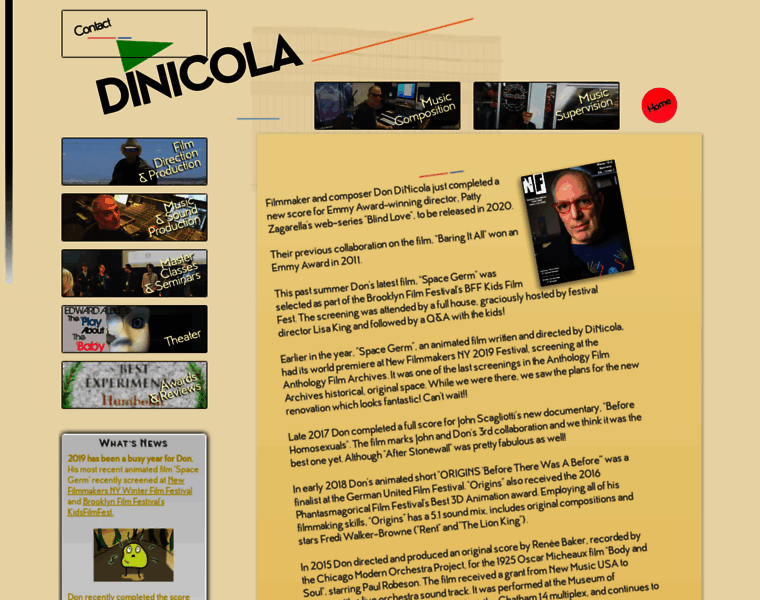 Dondinicola.com thumbnail