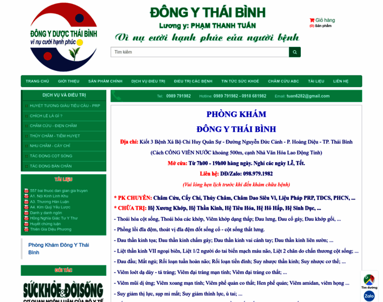 Dongythaibinh.com.vn thumbnail