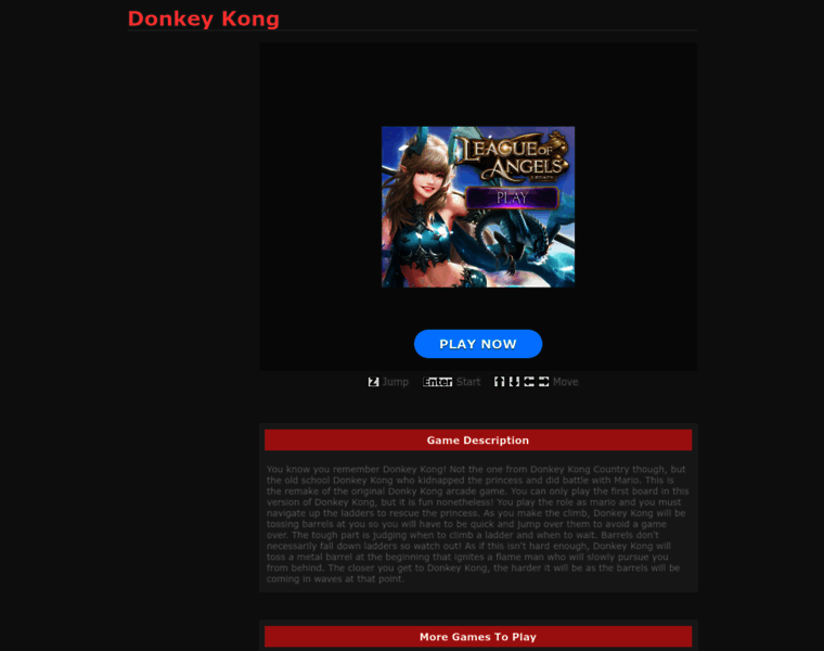 Donkey-kong.org thumbnail