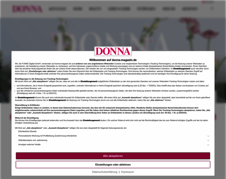 Donna-magazin.de thumbnail