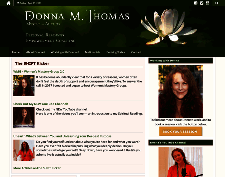Donna-thomas.com thumbnail