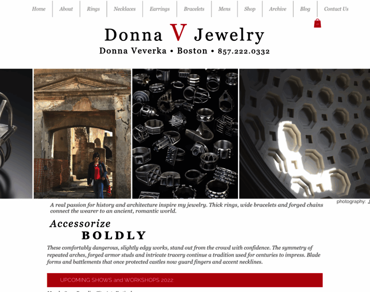 Donnavjewelry.com thumbnail