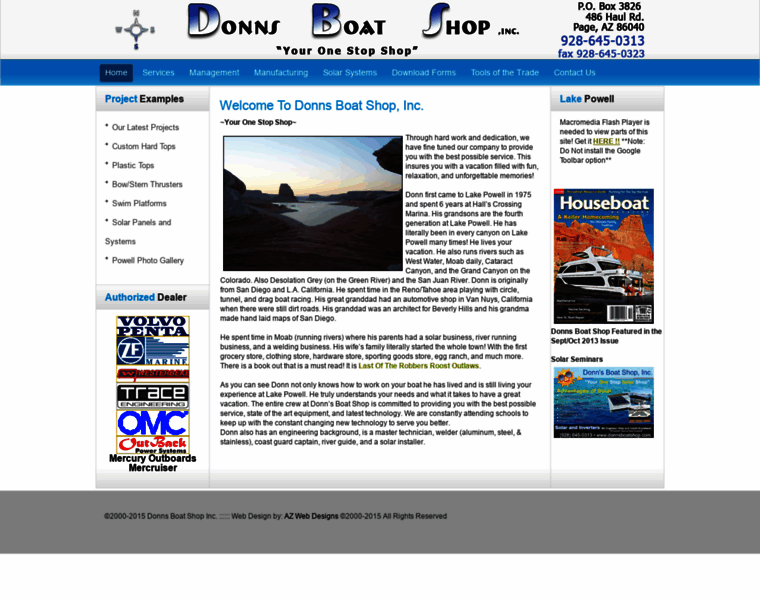 Donnsboatshop.com thumbnail