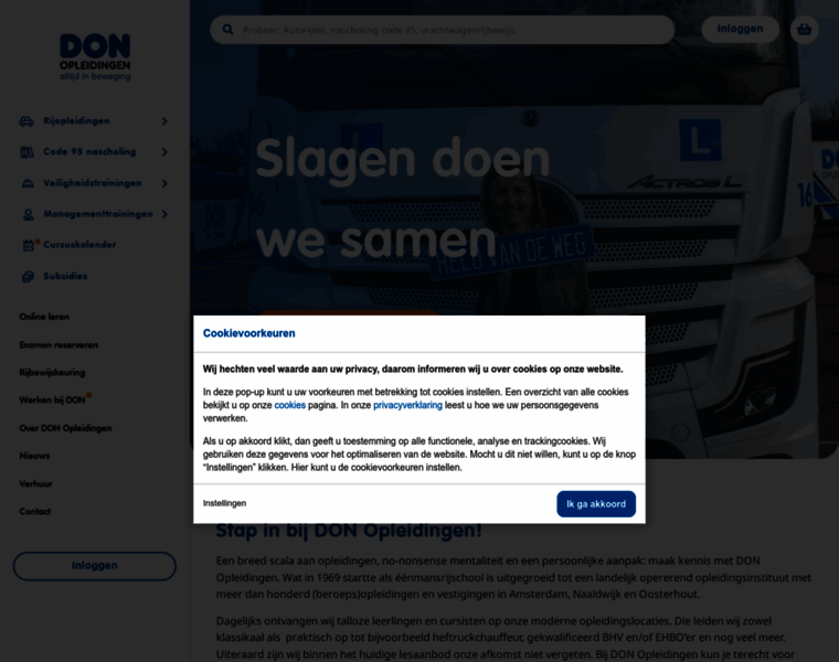 Donopleidingen.nl thumbnail Donopleidingen.nl thumbnail