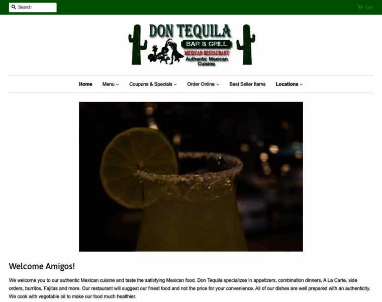 Dontequilabarandgrill.net thumbnail