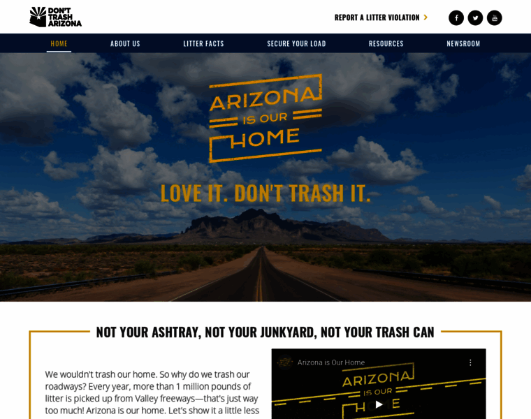 Donttrashaz.com thumbnail