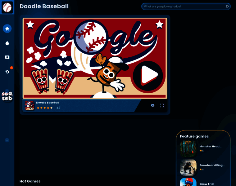 Doodle-baseball.com thumbnail