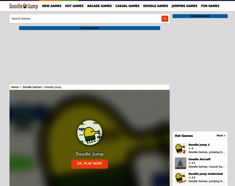 Doodlejump2.org thumbnail Doodlejump2.org thumbnail