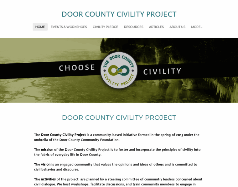 Doorcountycivilityproject.org thumbnail