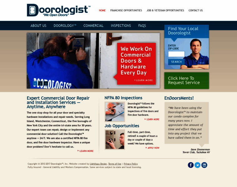 Doorologist.com thumbnail