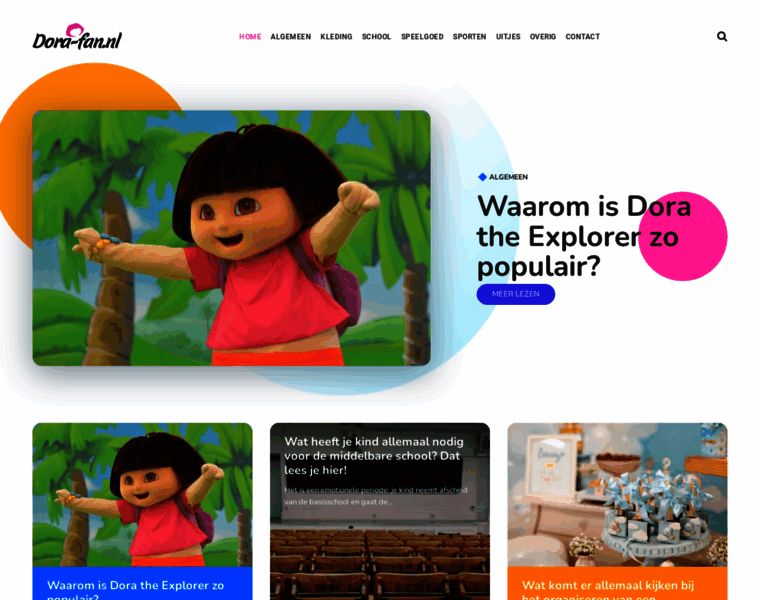 Dora-fan.nl thumbnail
